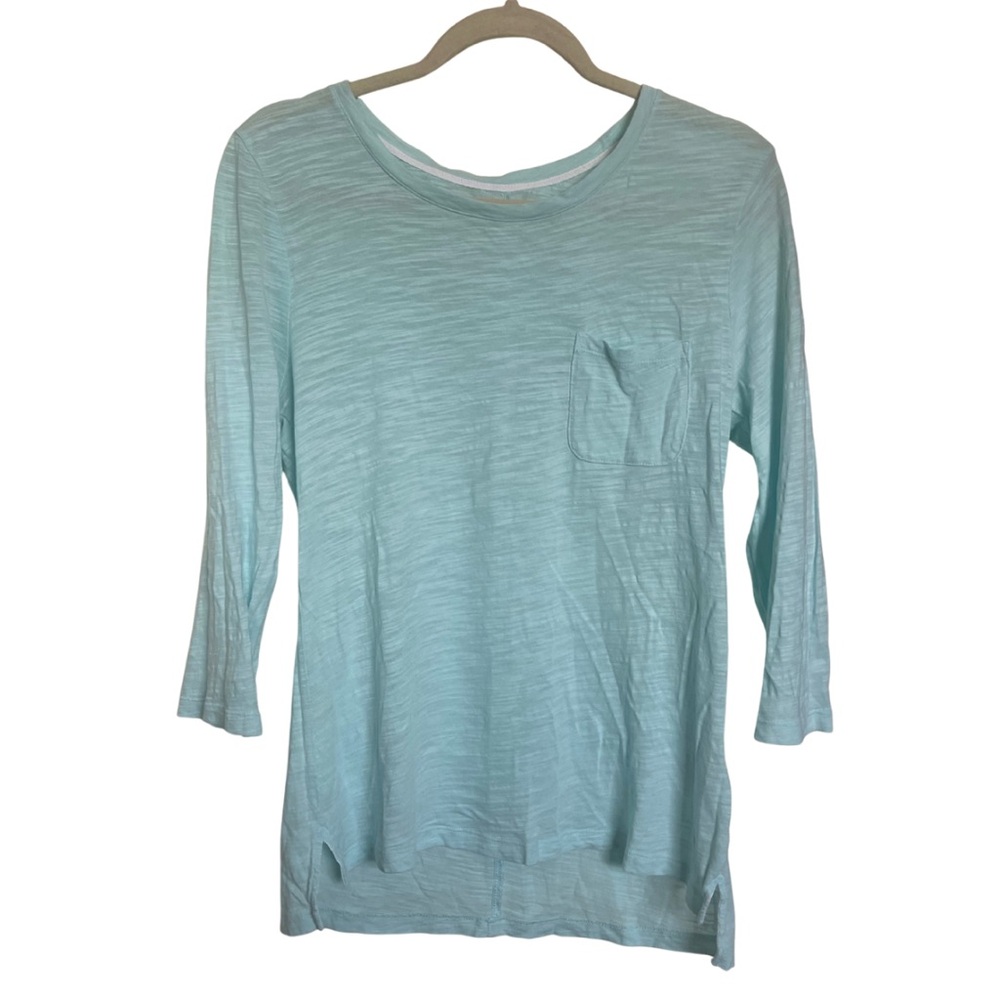 Banana Republic Cotton Step-Hem Malibu Tee